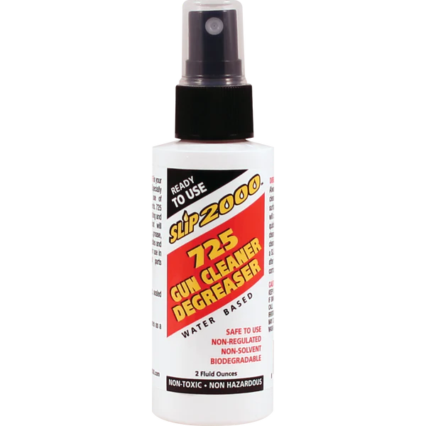 SLIP 2000 - 725 Gun Cleaner/Degreaser (2 Oz. Spray Bottle)